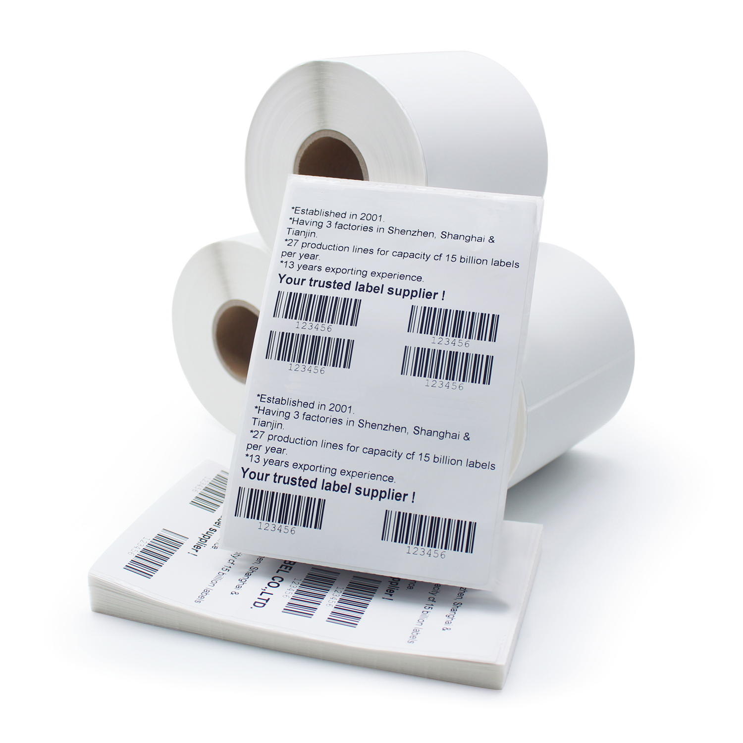 Zebra compatible Label White Blank Thermal Shipping Labels.jpg